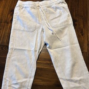 Lou & Grey Textured Cream Joggers